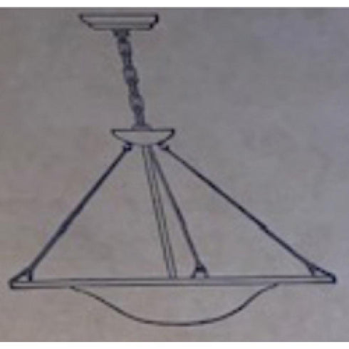 Elk Diamante 3 Light PENDANT in Dark Rust Satin Nickel Satin Nickel Finish Model: 550-3EM