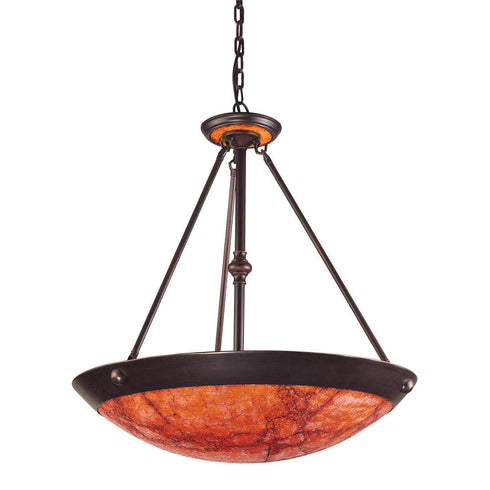 Elk Diamante 5 Light PENDANT in Autumn Sunset Dark Bronze Dark Bronze Finish Model: 536-5DR-ASC