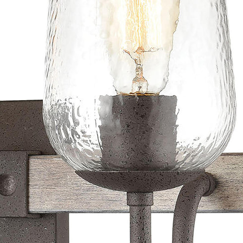 Elk Dillon VANITY LIGHT in Vintage Rust Finish Model: 15372/3