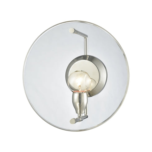 Elk Disco 1 Light SCONCE in Polished Nickel Finish Model: 32320/1