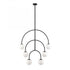Elk Doby 34 Inch Wide 6 Light Pendant in Matte Black Model: H0018-10373