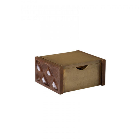 Elk Dorsey Box Small in Aged Brass (2 pack) (2 pack) Model: H0897-10989