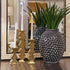 Elk Dorus Vase Large in Black Model: H0017-10436