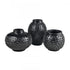 Elk Dorus Vase Small in Black Model: H0017-10434