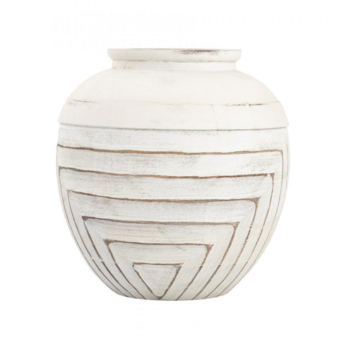 Elk Drake VASE JAR BOTTLE (2 pack) (2 pack) in White Finish Model: H0807-9249