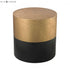 Elk Draper ACCENT TABLE in Antique Gold Leaf Finish Model: 114-121
