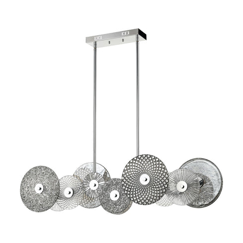 Elk Dream Catcher 12 Light CHANDELIER in Chrome Finish Model: D4420