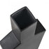 Elk Drue VASE JAR BOTTLE in Matte Black Finish Model: H0017-9148