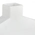 Elk Drue VASE JAR BOTTLE in Matte White Finish Model: H0017-9147