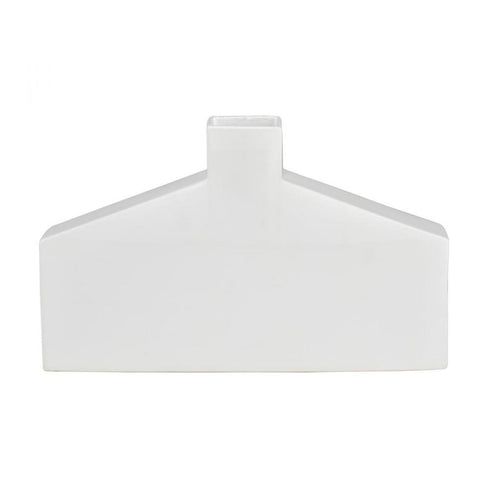 Elk Drue VASE JAR BOTTLE in Matte White Finish Model: H0017-9147