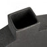 Elk Drue VASE JAR BOTTLE in Speckled Black Finish Model: H0017-9149