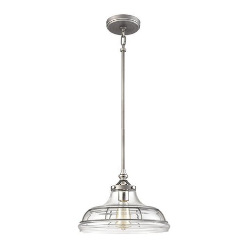 Elk Dunkirk PENDANT in Weathered Zinc Finish Model: 69244/1