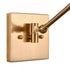 Elk East Point 14.5 Inch High 1 Light Swingarm Sconce Satin Brass Model: 18332/1