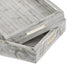 Elk Eaton Etched Tray Set of 2 in White (2 pack) (2 pack) Model: H0807-9765/S2