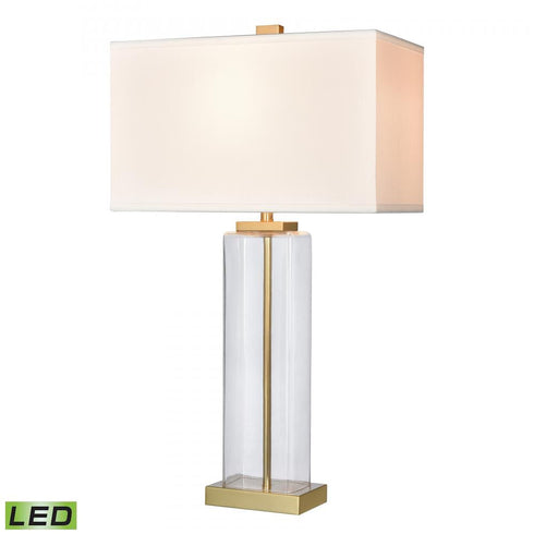 Elk Edenvale 29 Inch High 1 Light Table Lamp in Clear Includes LED Bulb Model: H0019-8010-LED