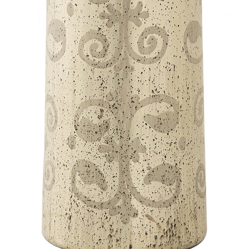Elk Edith VASE JAR BOTTLE in Antique Silver Finish Model: S0807-8754