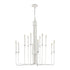 Elk Edward CHANDELIER in Matte White Finish Model: D4657