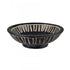 Elk Eleni Plate Set of 2 (2 pack) (2 pack) in Black Finish Model: H0017-10439/S2