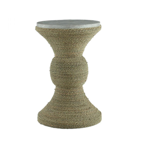 Elk Elie Accent Table in Whitewash Model: S0075-9877