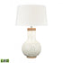 Elk Elinor 32 Inch High 1 Light Table Lamp in White Includes LED Bulb Model: H0019-7993-LED