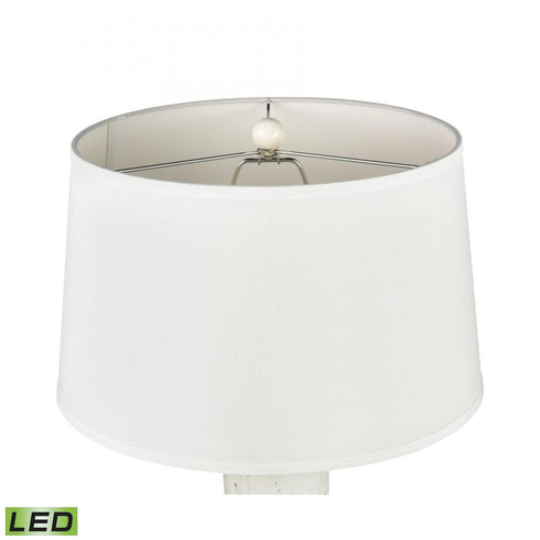 Elk Elinor 32 Inch High 1 Light Table Lamp in White Includes LED Bulb Model: H0019-7993-LED