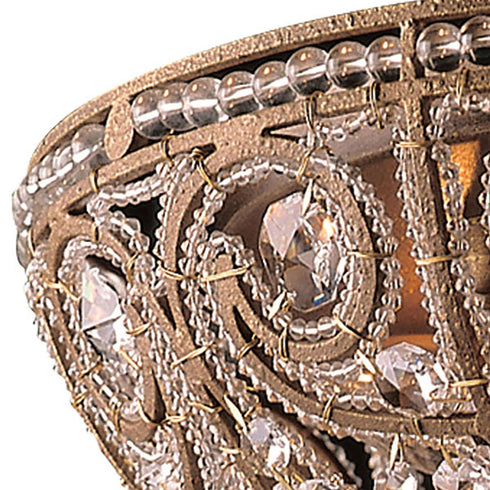 Elk Elizabethan FLUSH MOUNT in Dark Bronze Finish Model: 5962/3