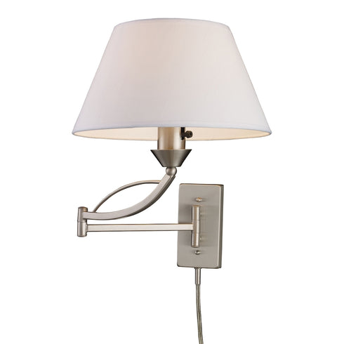 Elk Elysburg SCONCE in Satin Nickel Finish Model: 17016/1