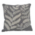 Elk Embroidered Fern 20x20 Inch Pillow in Gray Model: HVT0897-9981