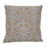 Elk Embroidered Scrollwork 20x20 Inch Pillow in Tan Model: HVT0897-9979