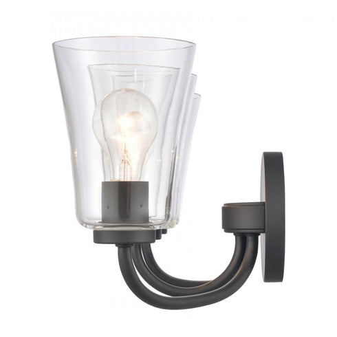 Elk Emily 23 Inch Wide 3 Light Vanity Light in Matte Black Model: EC89254/3