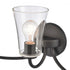 Elk Emily 23 Inch Wide 3 Light Vanity Light in Matte Black Model: EC89254/3