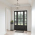 Elk Emmett 17 Inch Wide 4 Light Pendant in Brushed Nickel Model: EC89814/4