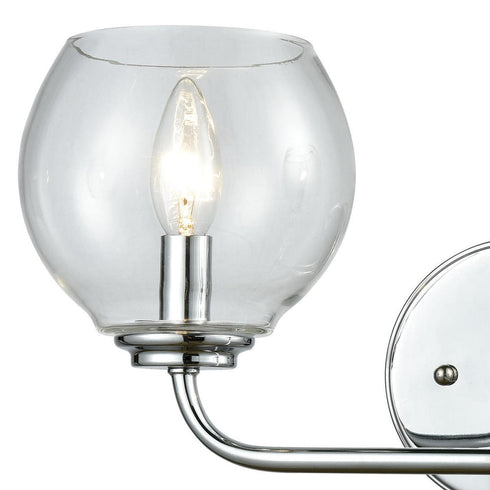 Elk Emory VANITY LIGHT in Polished Chrome Finish Model: 81361/2