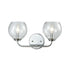 Elk Emory VANITY LIGHT in Polished Chrome Finish Model: 81361/2