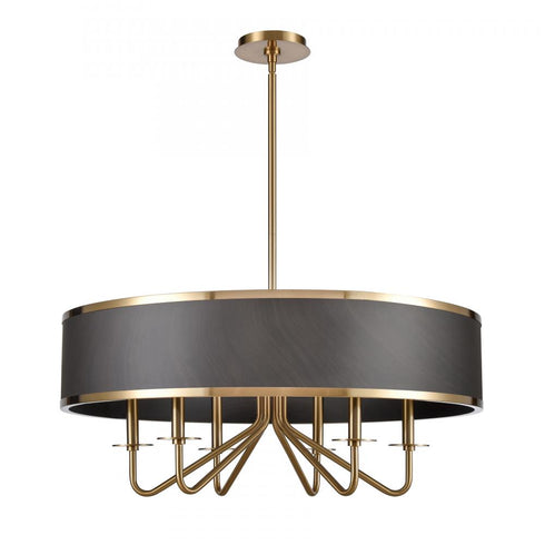 Elk Engel 30'' Wide 6 Light Chandelier Satin Model: 82335/6