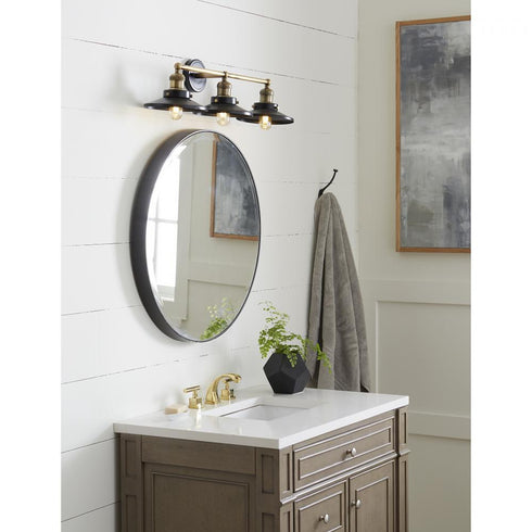 Elk English Pub VANITY LIGHT in Antique Brass Finish Model: 67182/3
