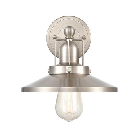 Elk English Pub VANITY LIGHT in Satin Nickel Finish Model: 96140/1