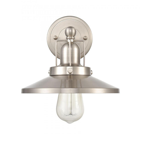 Elk English Pub VANITY LIGHT in Satin Nickel Finish Model: 96140/1
