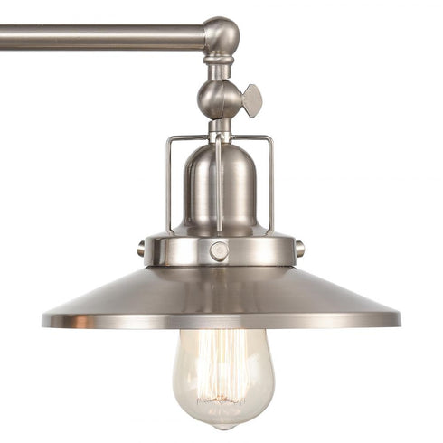 Elk English Pub VANITY LIGHT in Satin Nickel Finish Model: 96142/3
