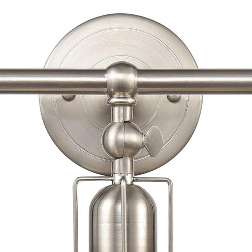 Elk English Pub VANITY LIGHT in Satin Nickel Finish Model: 96142/3