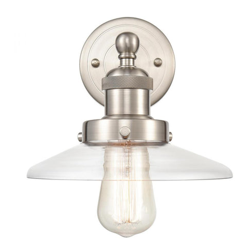 Elk English Pub VANITY LIGHT in Satin Nickel Finish Model: 96150/1