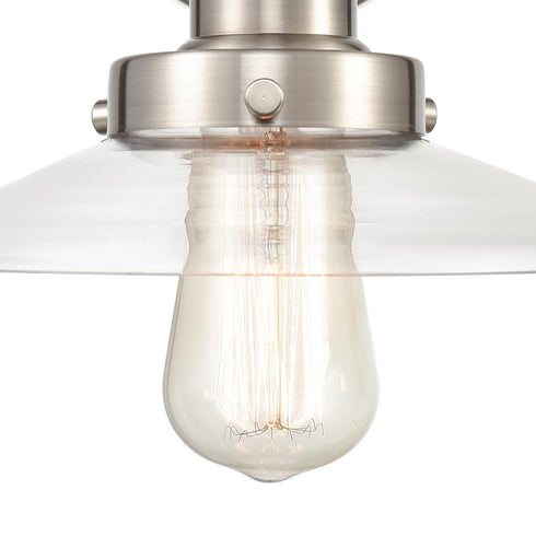 Elk English Pub VANITY LIGHT in Satin Nickel Finish Model: 96150/1