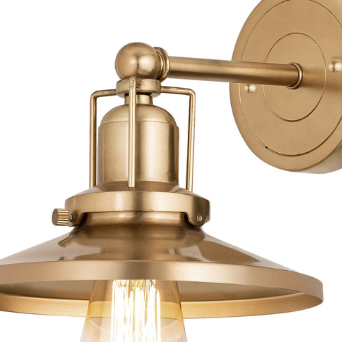 Elk EnglishPub VANITY LIGHT in Brass Finish Model: 96120/1