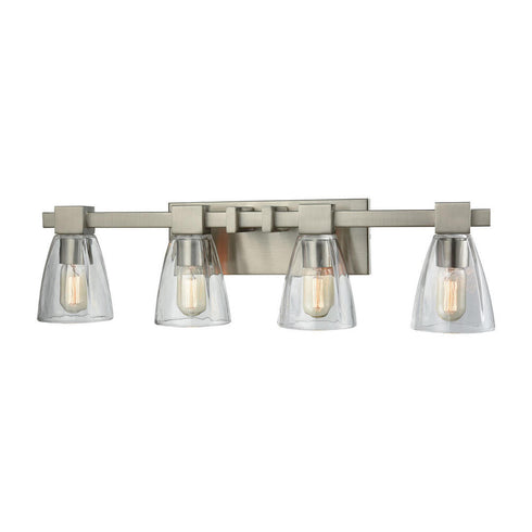 Elk Ensley VANITY LIGHT in Satin Nickel Finish Model: 11983/4