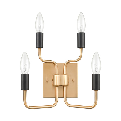 Elk Epping Avenue SCONCE in Aged Brass Finish Model: H0018-8567