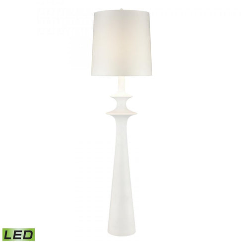 Elk Erica 76 Inch High 1 Light Floor Lamp in Dry White Includes LED Bulb Model: H0019-9482-LED