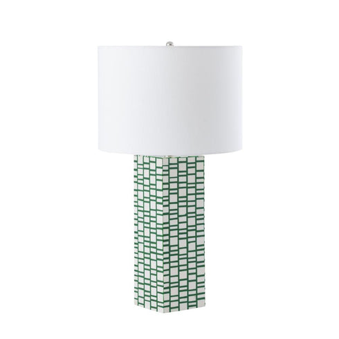 Elk Etten 27 Inch High 1 Light Table Lamp in Green Includes LED Bulb Model: H0809-11884-LED