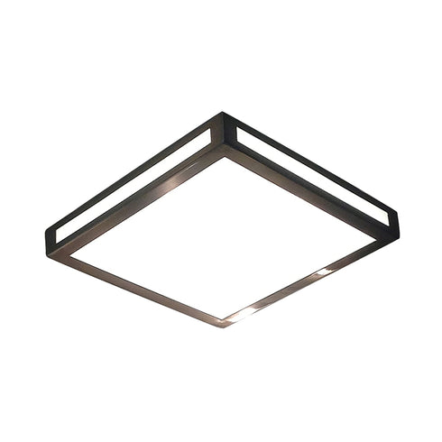 Elk Eurolite 1 Light FLUSH MOUNT in Metallic Grey Finish Model: FML3000-10-16M