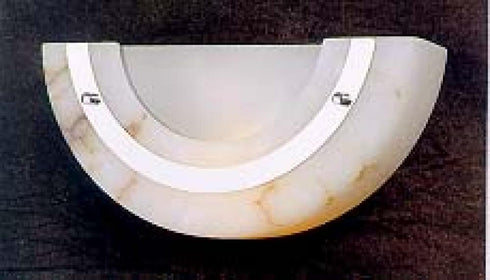 Elk European Crafted 2 Light SCONCE in Natural Alabaster Finish Model: 9657/2