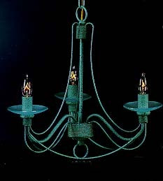 Elk European Crafted CHANDELIER in Brown Finish Model: 1262/3
